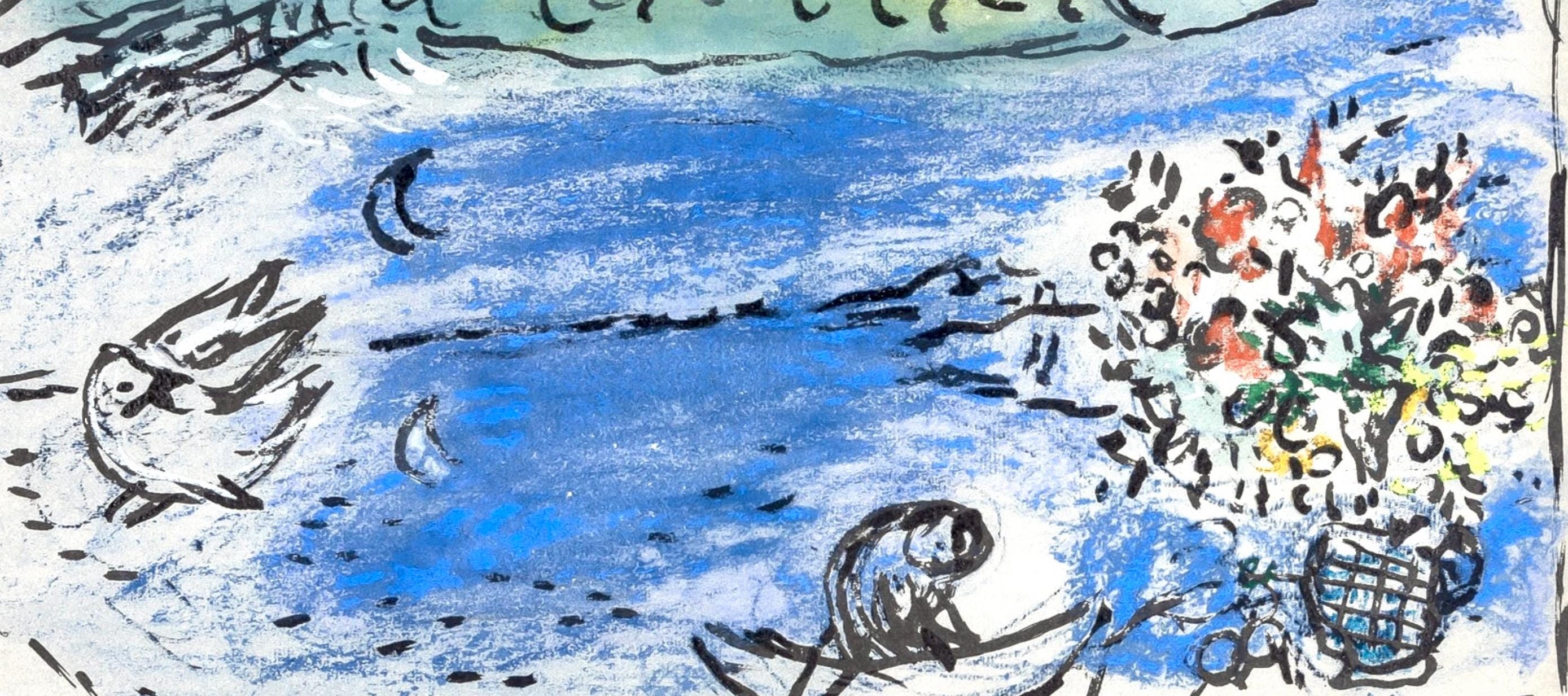 Marc Chagall, Composition, Couleur amour, Limited Edition Lithograph