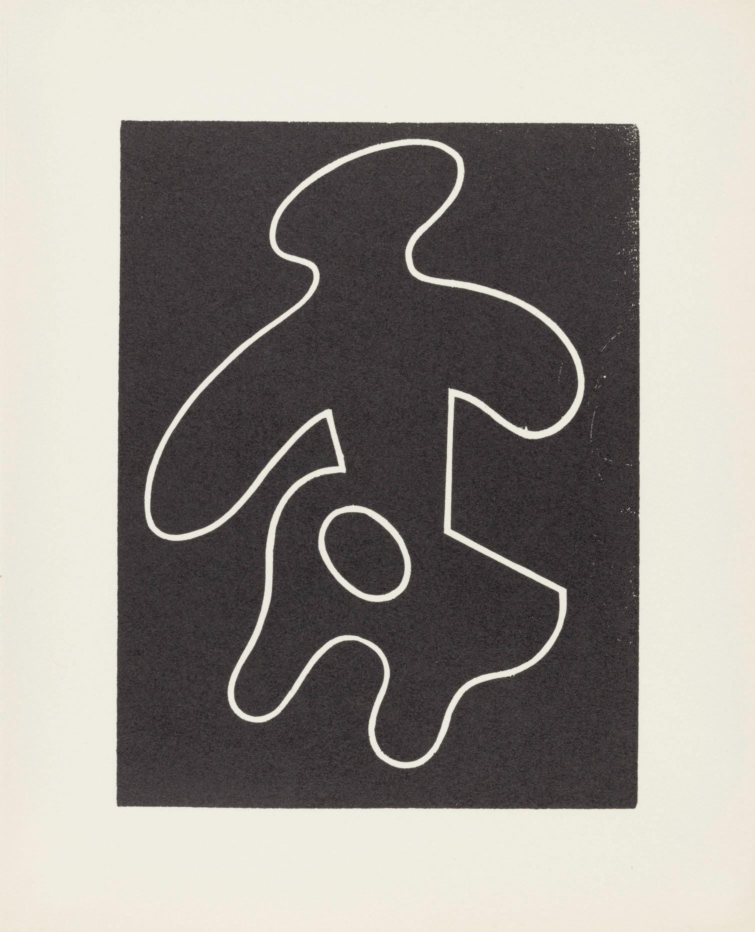 Hans Jean Arp, Composition (Arntz 148-175; Hagenbach A 25; Bolliger 54), Dreams and Projects, Limited Edition Woodcut