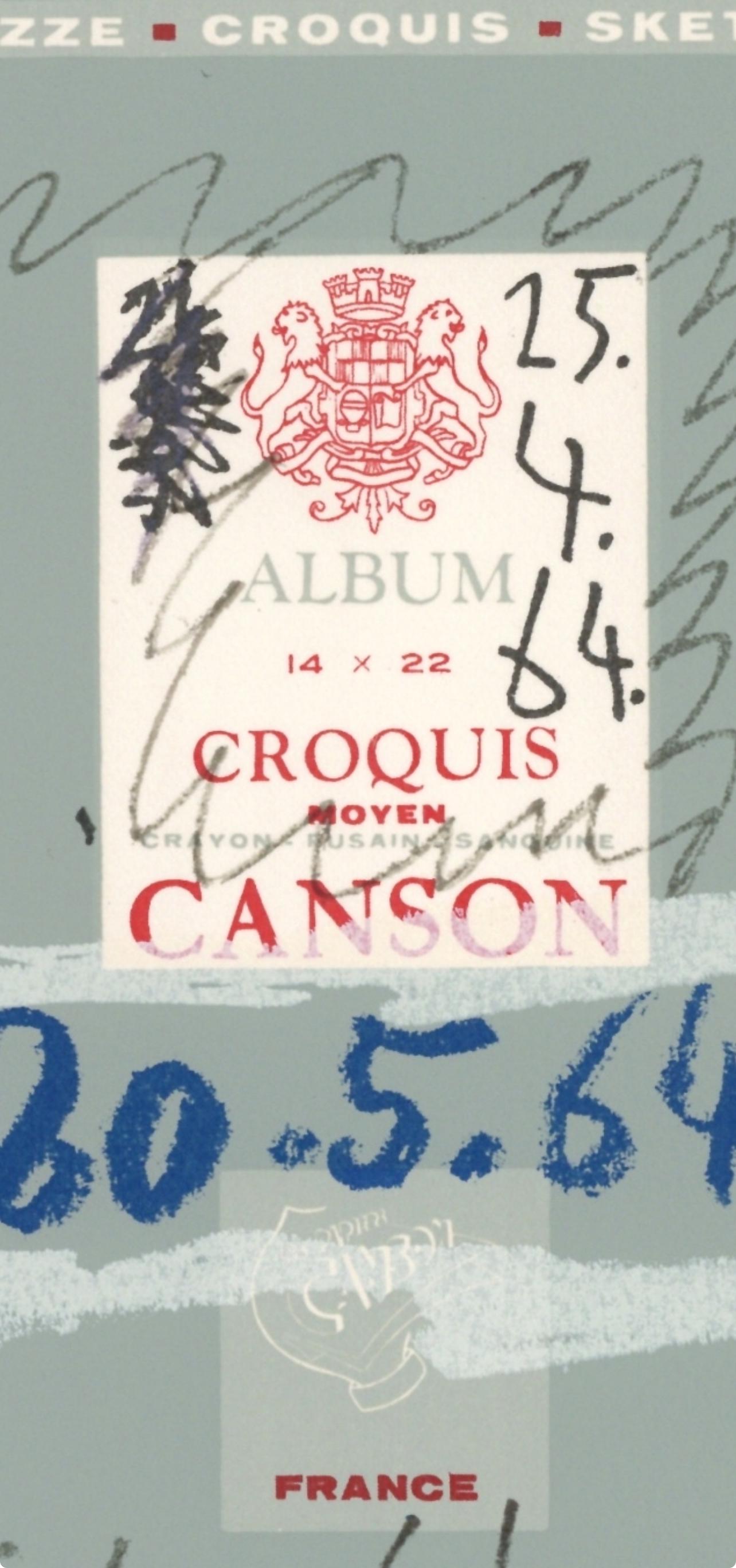 Pablo Picasso, Composition, Le Goût du Bonheur (Cramer 148; Bloch 2013), Limited Edition Mixed Media Lithograph