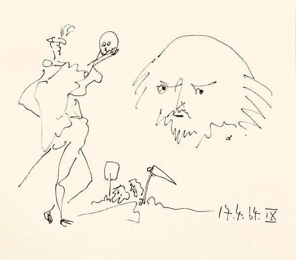 Pablo Picasso, Shakespeare IX (Bloch 1197), Picasso-Aragon Shakespeare, Limited Edition Lithograph