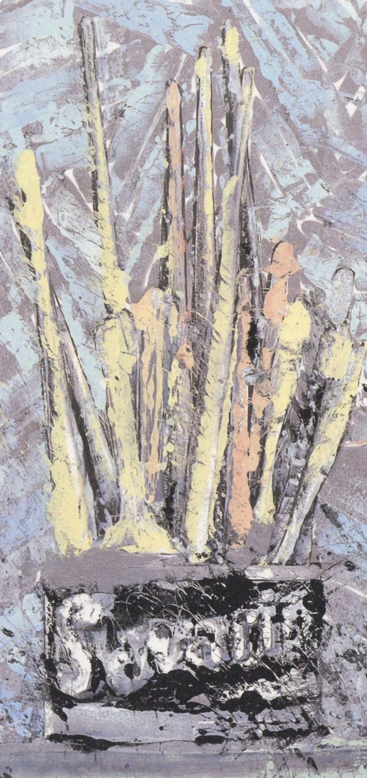Jasper Johns, Composition, Jasper Johns, 17 Monotypes, Limited Edition Héliogravure