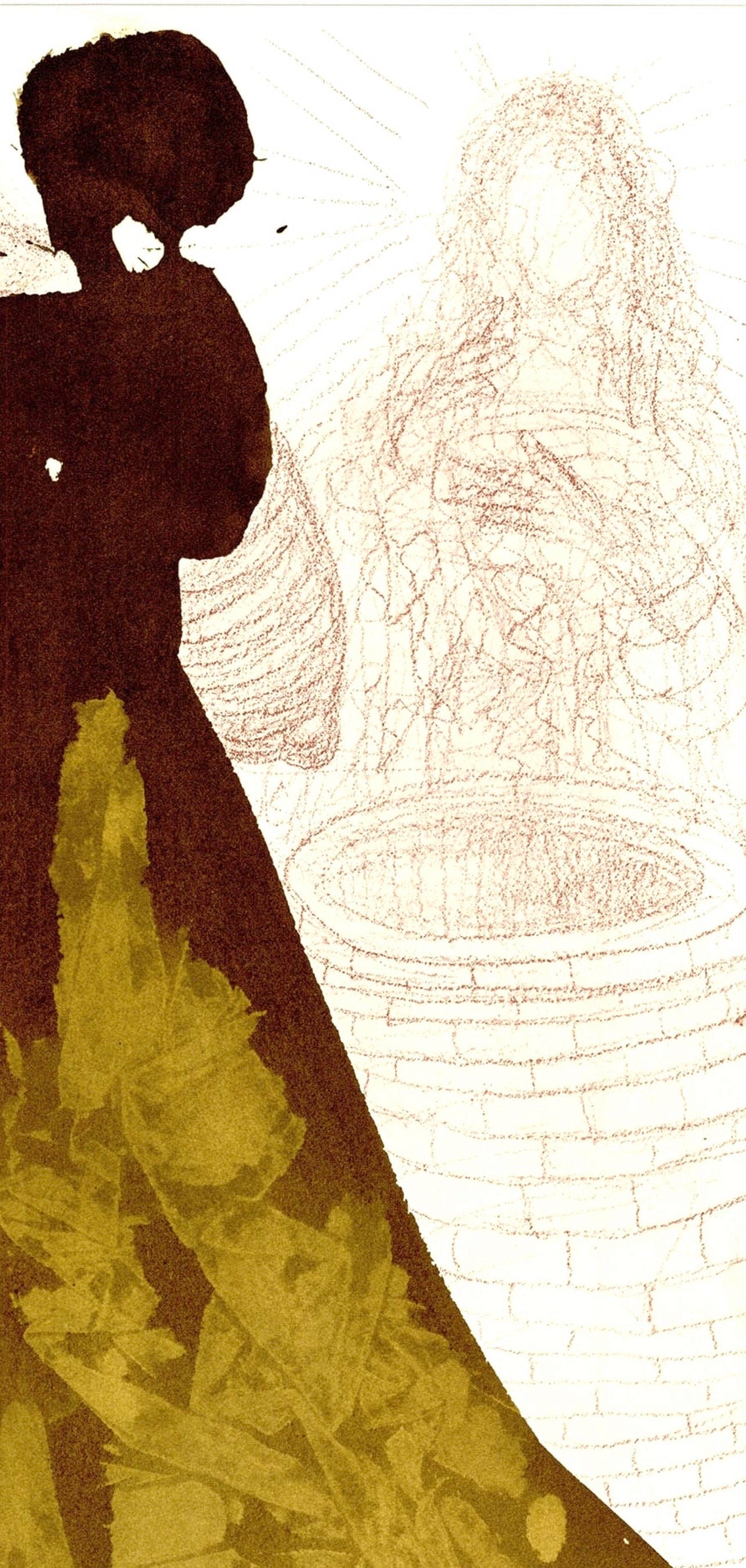 Salvador Dali, Composition (Michler/Löpsinger 1600; Field 69-3), Biblia Sacra, Limited Edition Lithograph
