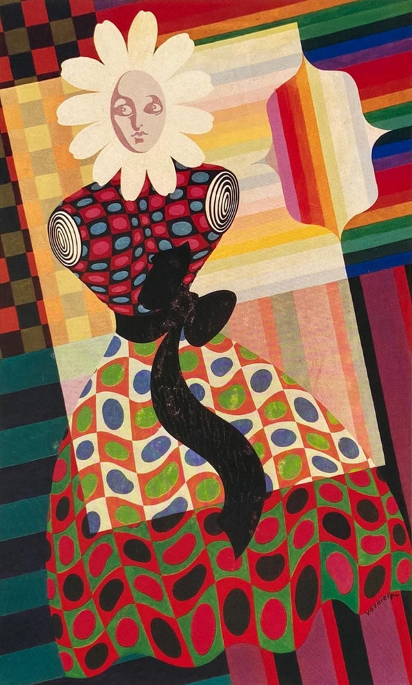 Victor Vasarely, Composition, Graphismes II, Limited Edition Héliogravure