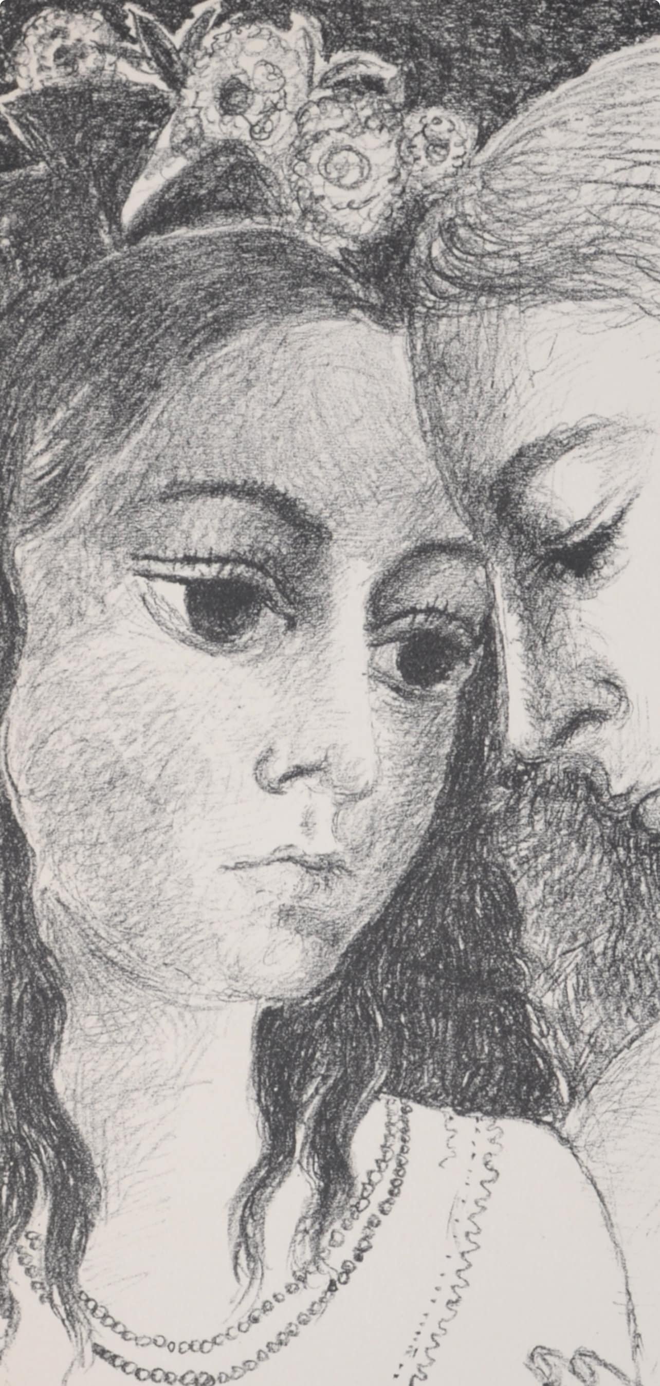 Paul Delvaux, Confidences, Souvenirs et portraits d'artistes, Limited Edition Lithograph