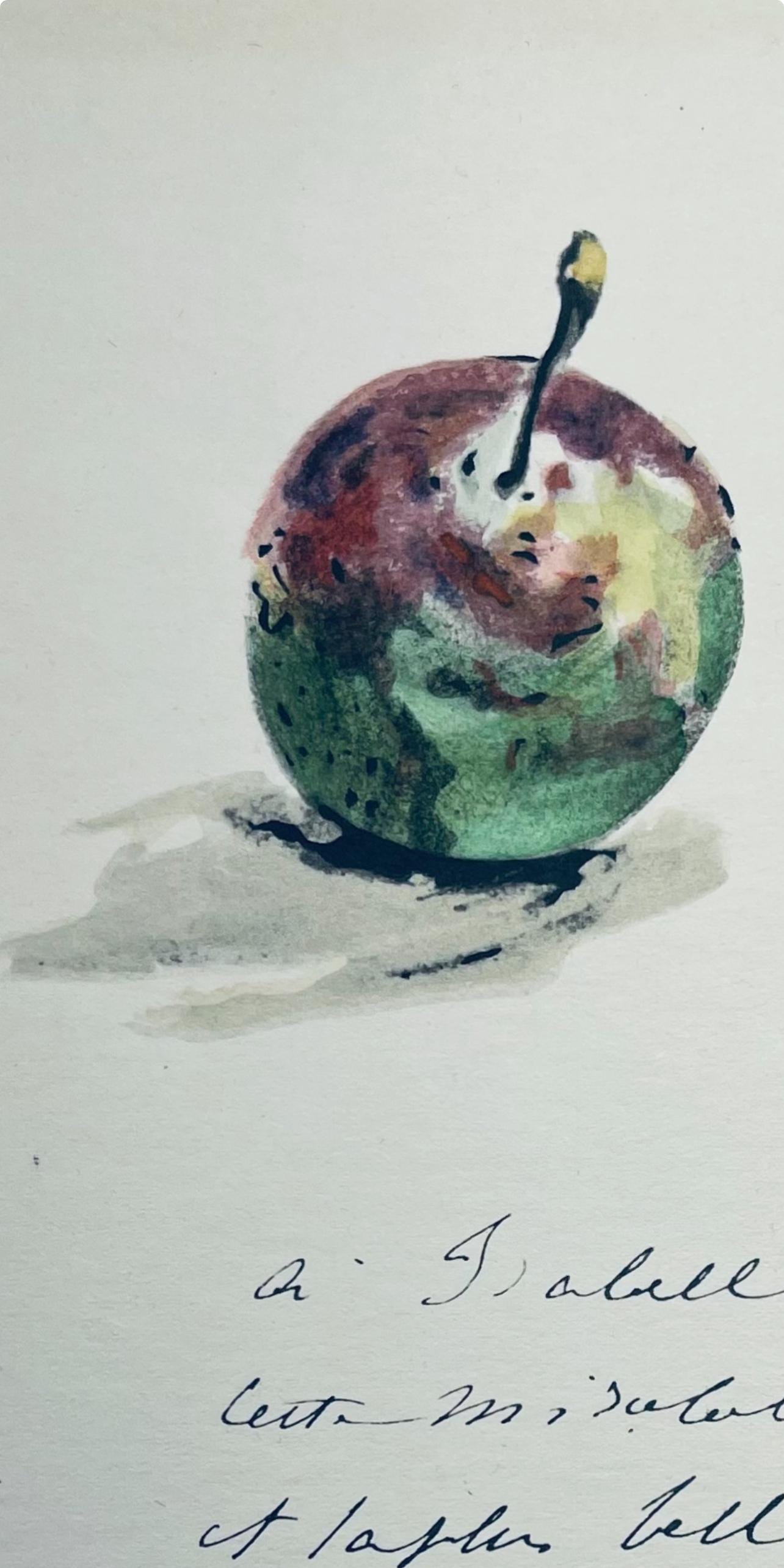Édouard Manet, Composition, Édouard Manet, Letters with Aquarelles, Limited Edition Lithograph