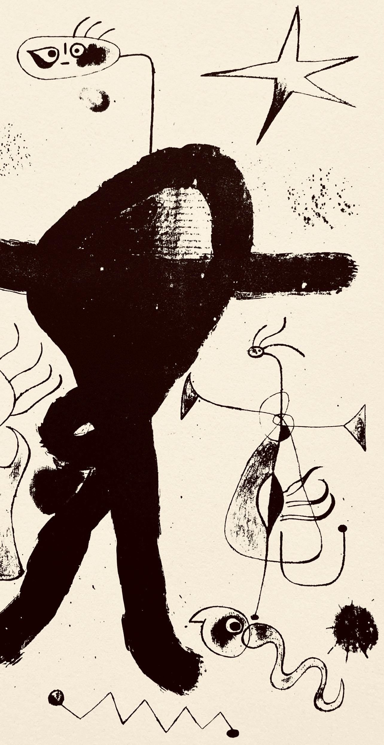Joan Miró, Composition, The Prints of Joan Miro, Limited Edition Etching