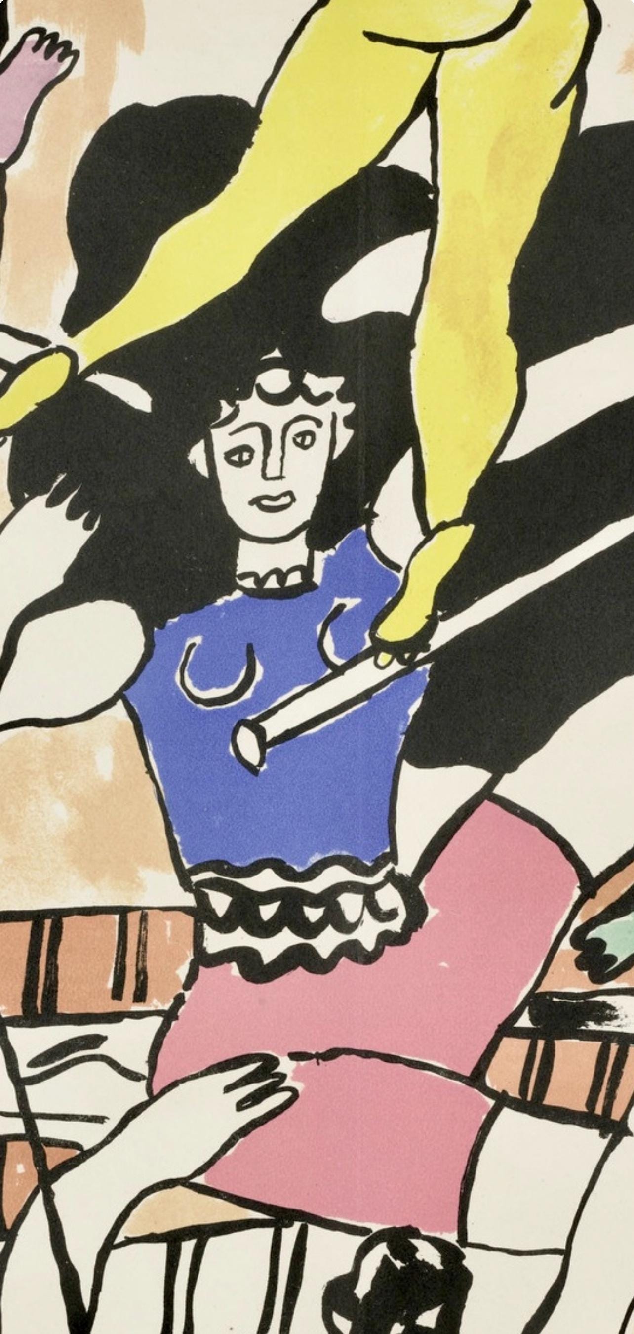 Fernand Léger, Composition, Cirque, Lithographies Originales, Limited Edition Lithograph