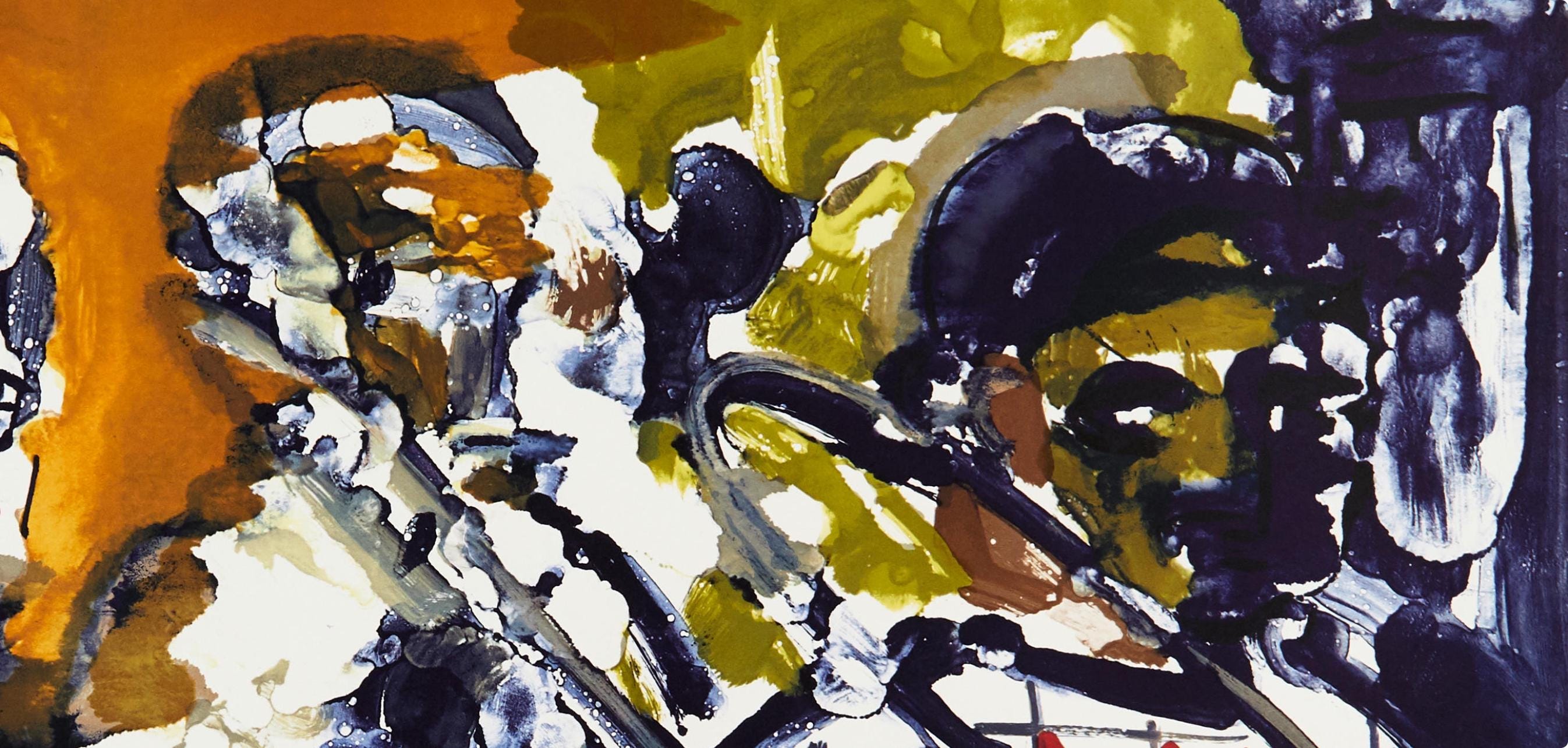 Romare Bearden, Brass Section (Gelburd/Rosenberg 70-77), Jazz Series, Limited Edition Lithograph