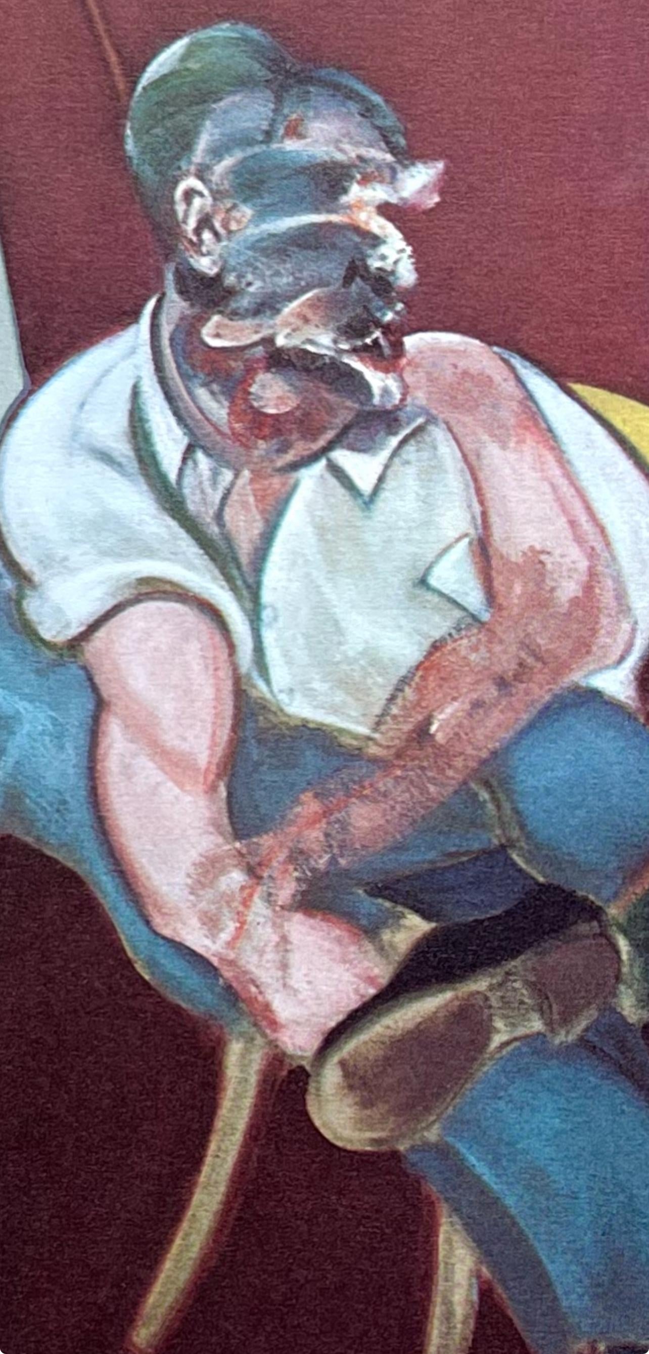 Francis Bacon, Three Studies for Portrait of Lucian Freud, Derrière le miroir, Limited Edition Lithograph