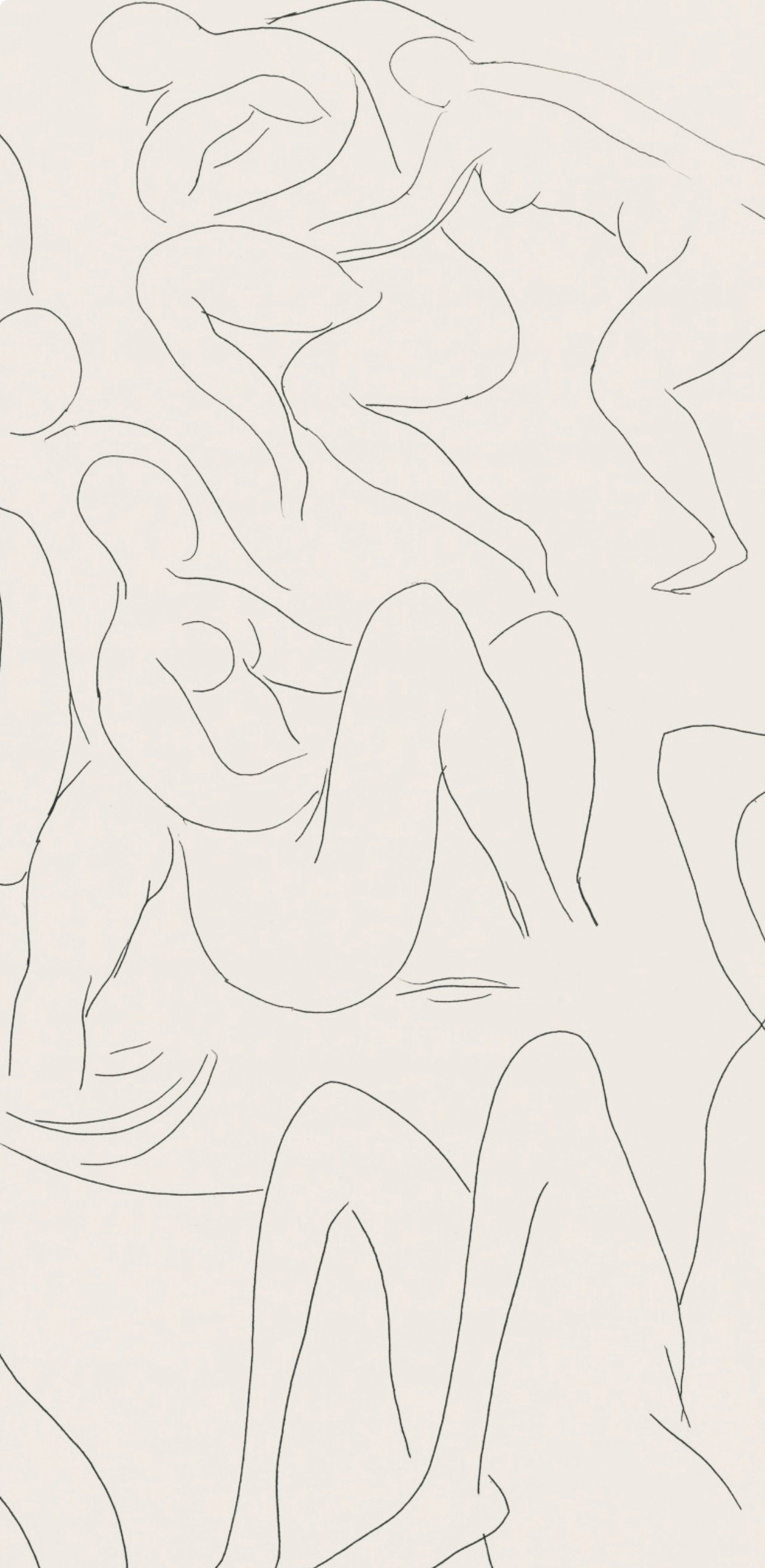 Henri Matisse, Nymphes et faune (Nymphs and Faun), Poésies, Limited Edition Lithograph
