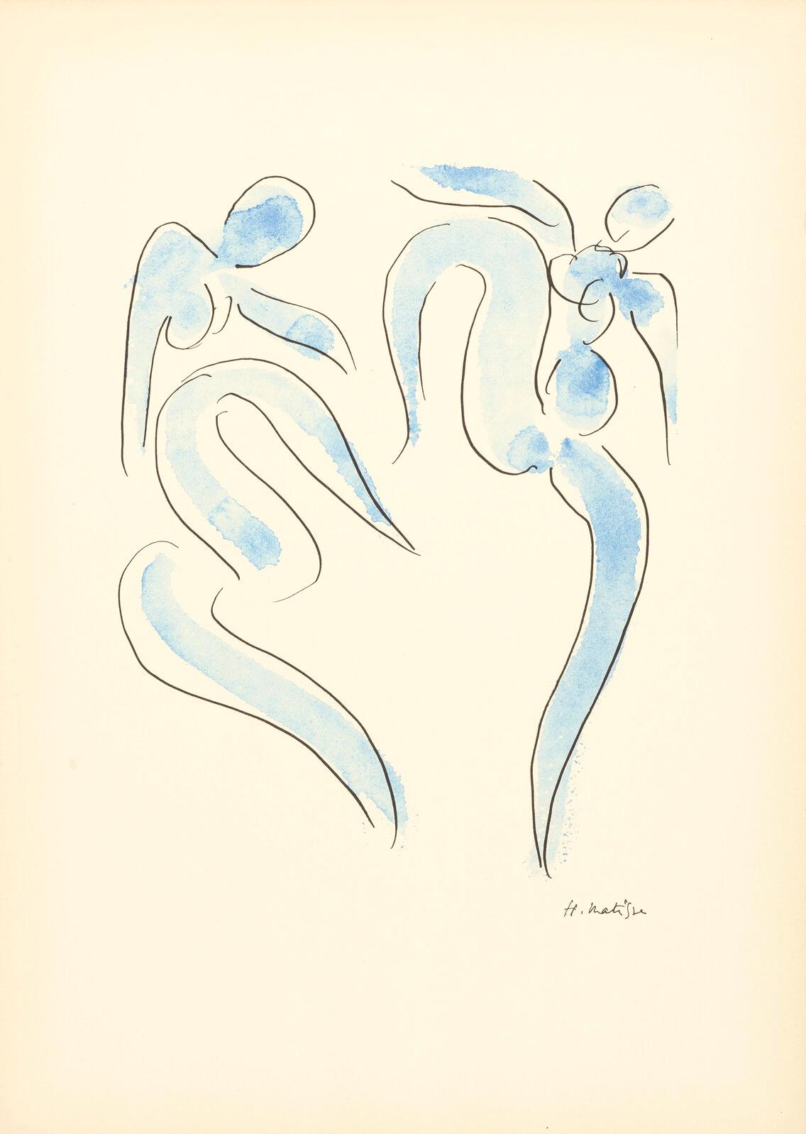 Henri Matisse, La danse, Douze Contemporains, Limited Edition Lithograph