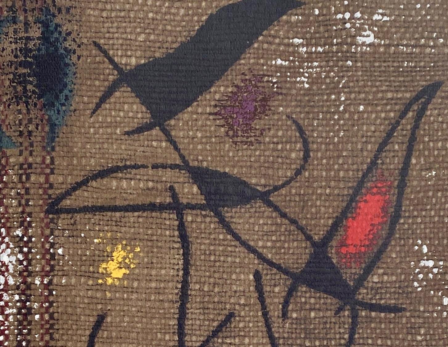Joan Miró, Composition (Cramer 105), Femmes, Limited Edition Héliogravure