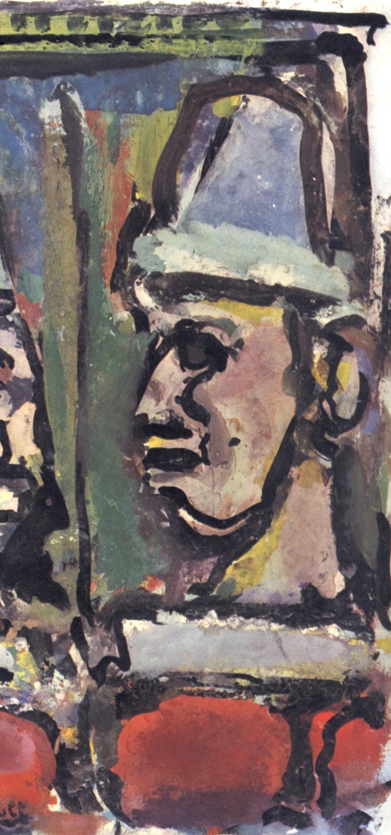 Georges Rouault, Composition, Divertissement, Limited Edition Lithograph