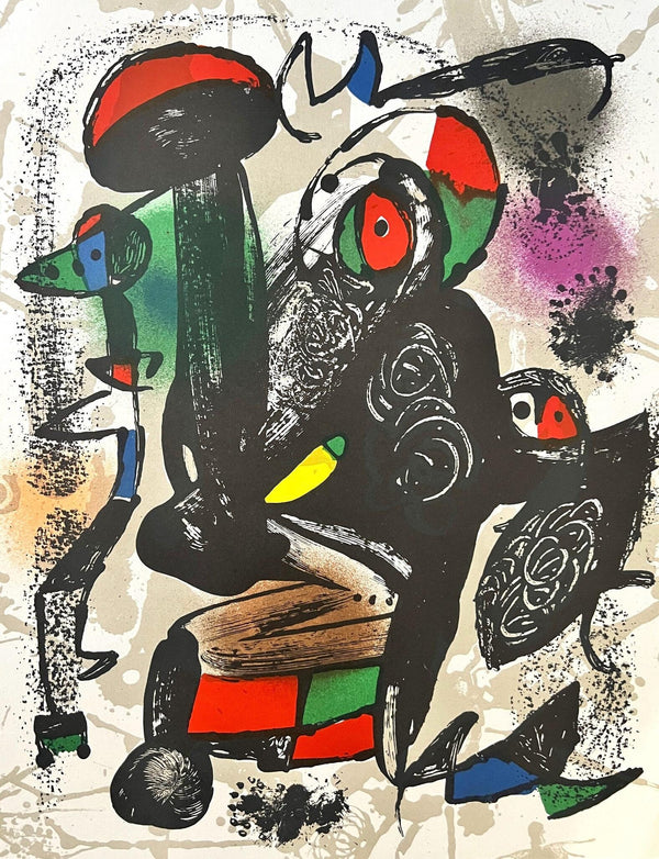 Joan Miró, Composition, (Cramer 249; Mourlot 1258), Joan Miró Lithographs, Limited Edition Lithograph