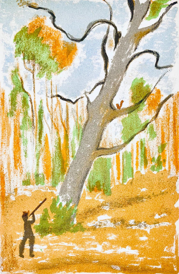 Maurice Mourlot, Composition, de Goupil a Margot, Histoires De Bêtes, Limited Edition Lithograph