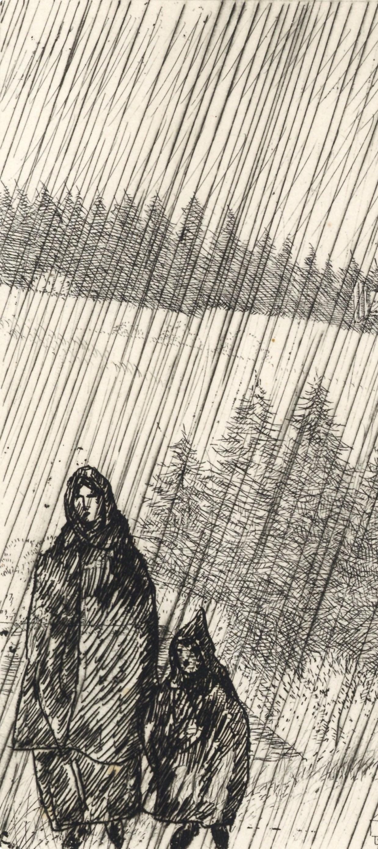Jean Émile Laboureur, Composition, Alternance, Limited Edition Etching