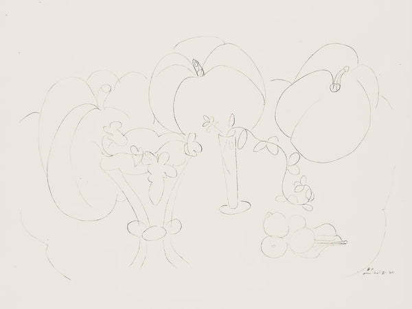 Henri Matisse, Série H, var. 11 (Duthuit 9), Henri Matisse, Dessins, Thèmes et variations, Limited Edition Lithograph
