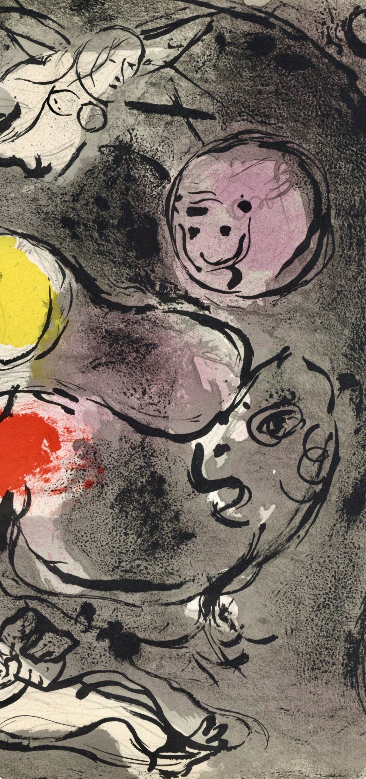 Marc Chagall, Daniel (Mourlot 117-46; Cramer 25), Drawings from the Bible by Marc Chagall, Verve: Revue, Limited Edition Lithograph