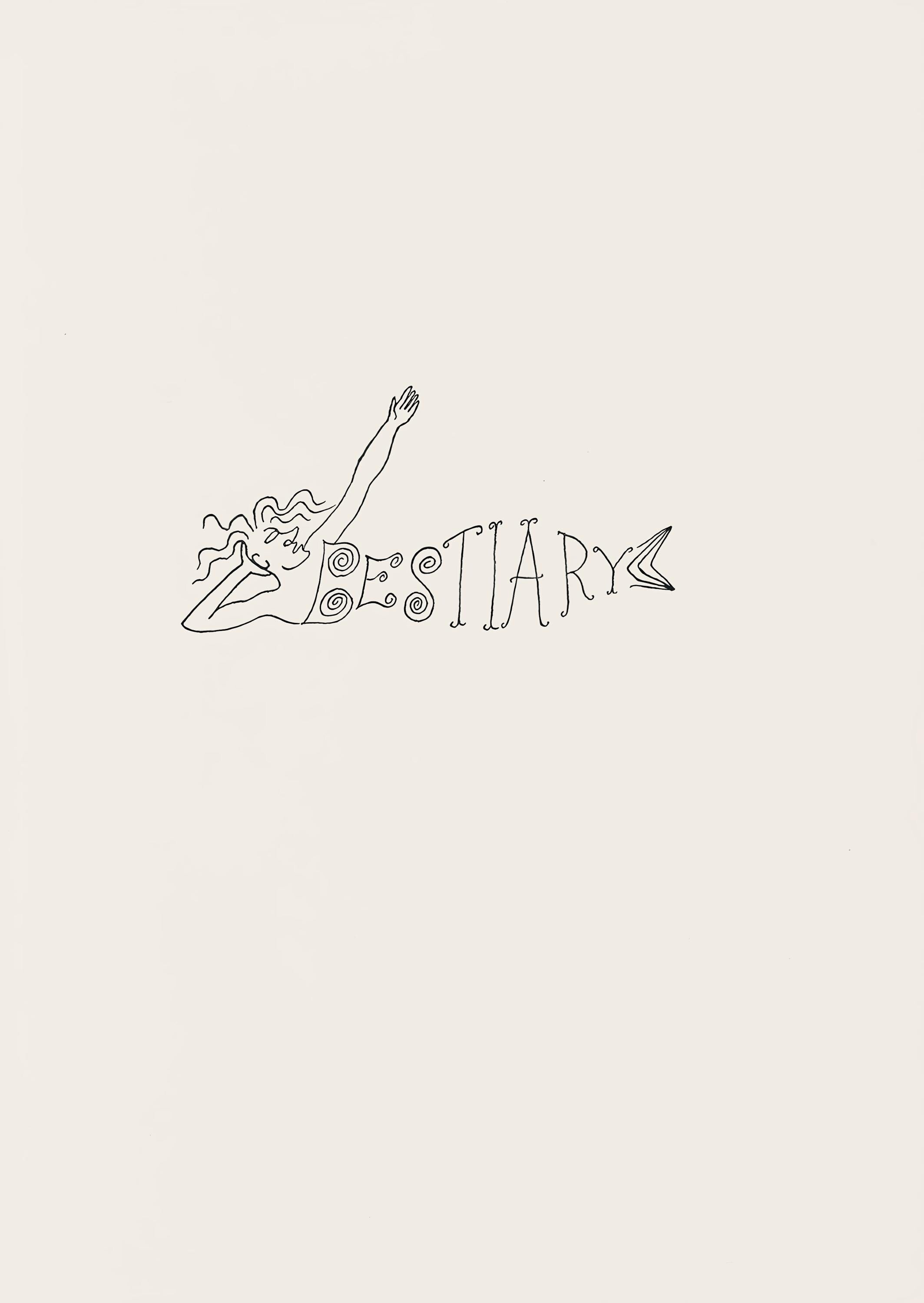 Alexander Calder, Composition, A Bestiary, Limited Edition Letterpress Print