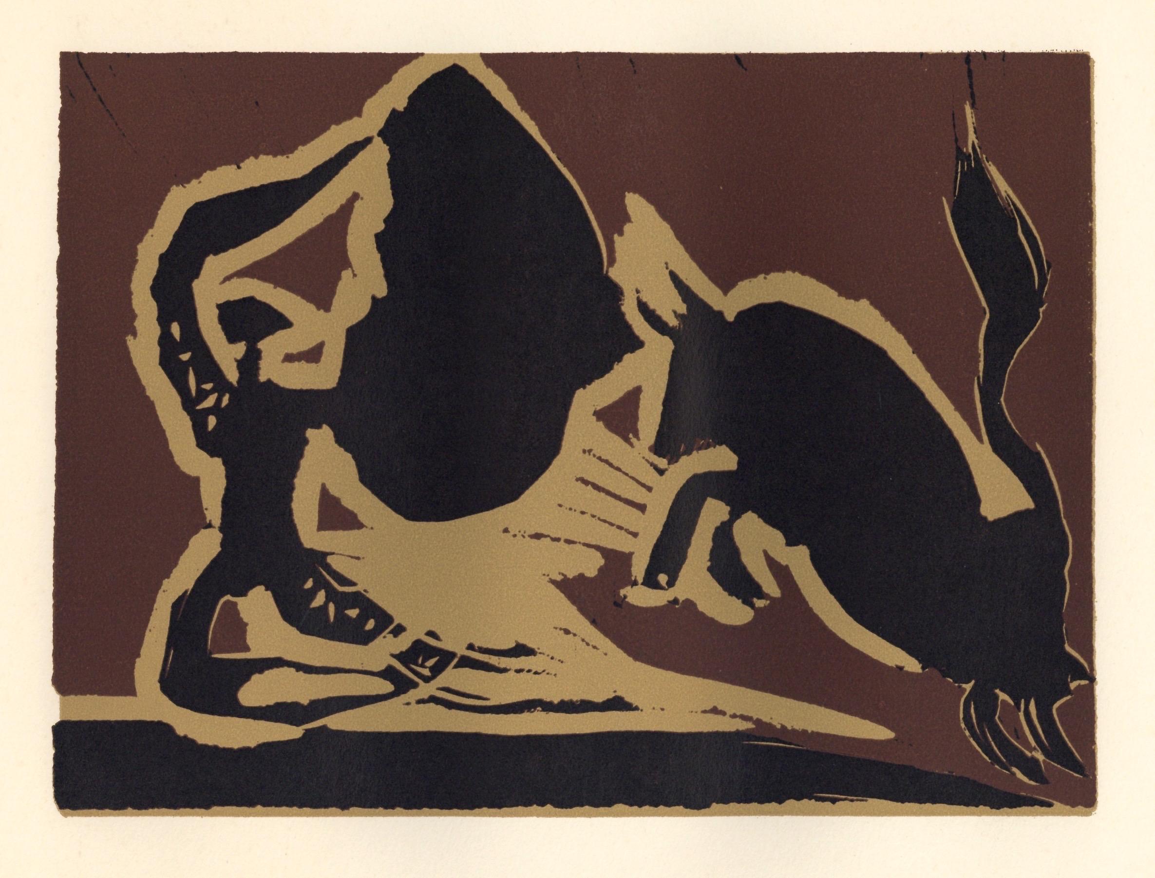 Pablo Picasso, Farol (Orozco 214), Grabados al linóleo, Limited Edition Linocut
