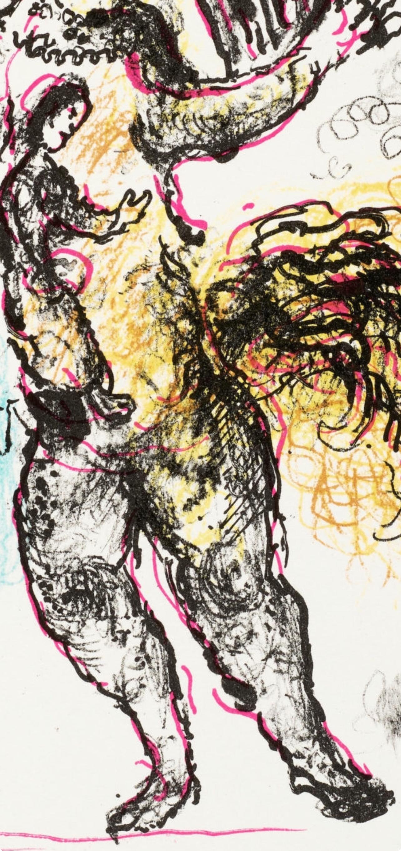 Marc Chagall, Composition (Mourlot 668-677), La Féerie et Le Royaume, Limited Edition Lithograph