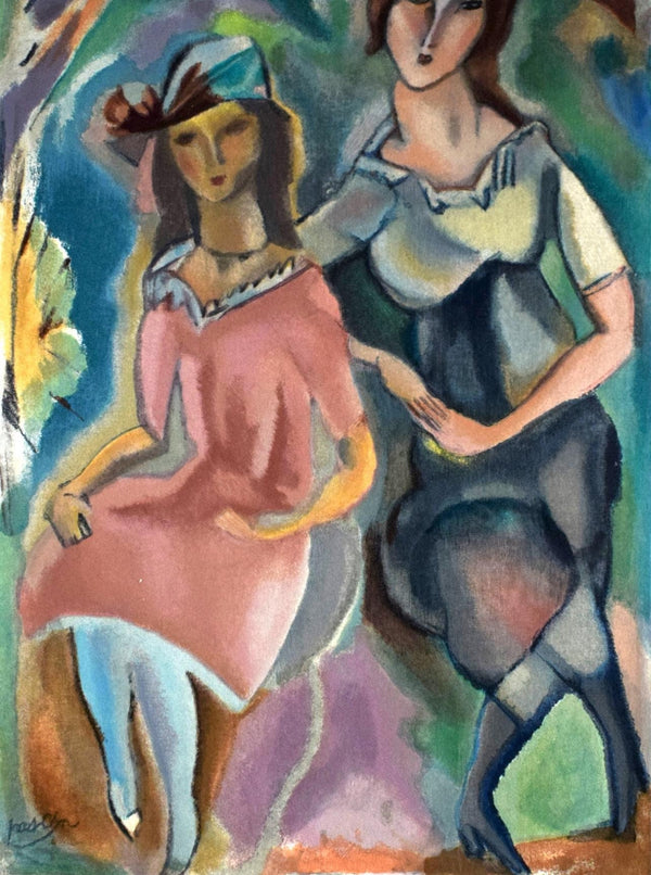 Jules Pascin, Composition, Les Peintres mes amis, Limited Edition Woodcut