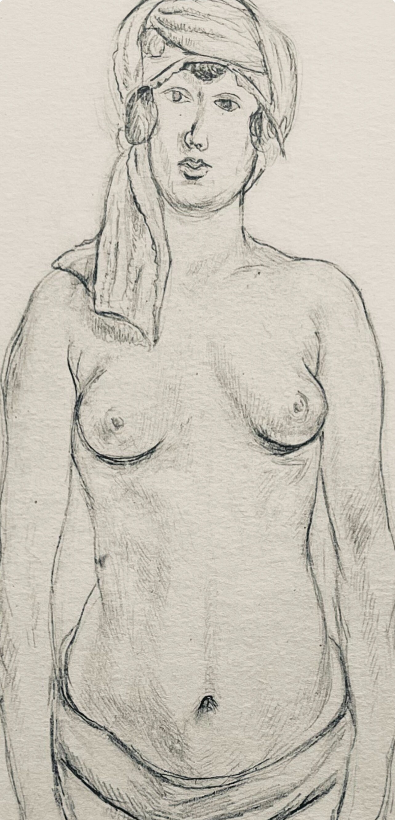 Henri Matisse, Composition (Dutel 3), Dessins de Henri-Matisse, Limited Edition Lithograph