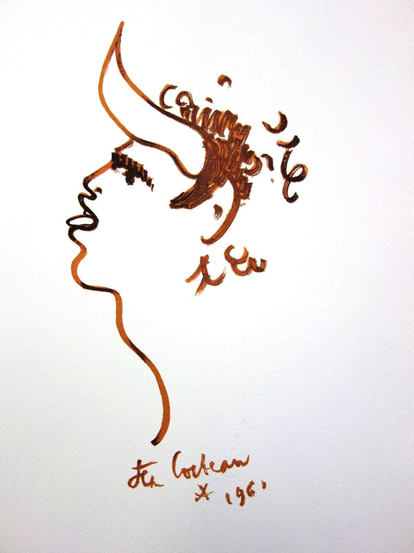 Jean Cocteau, Composition, Taureaux, Limited Edition Lithograph