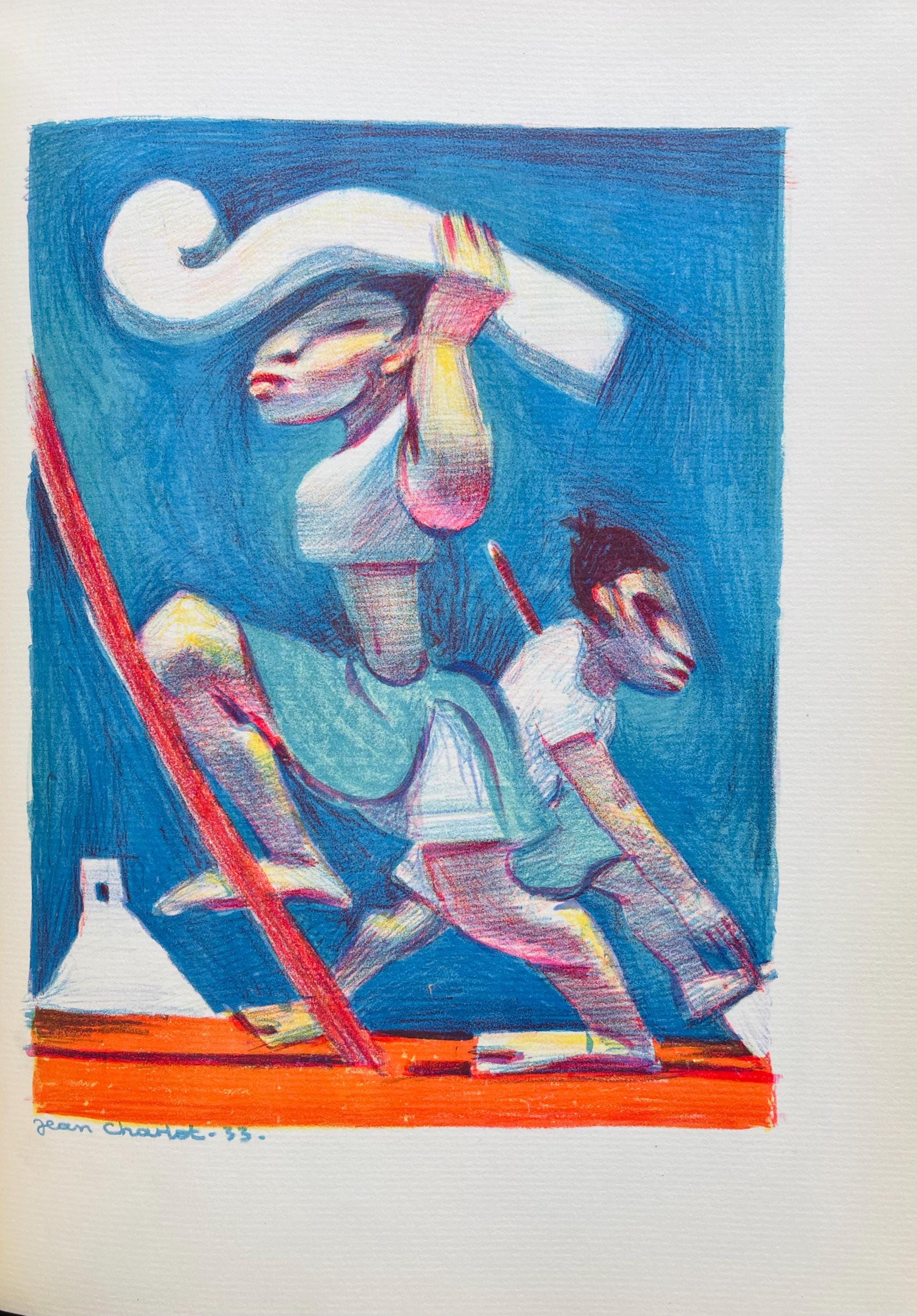 Jean Charlot, Composition, Limited Edition Lithograph