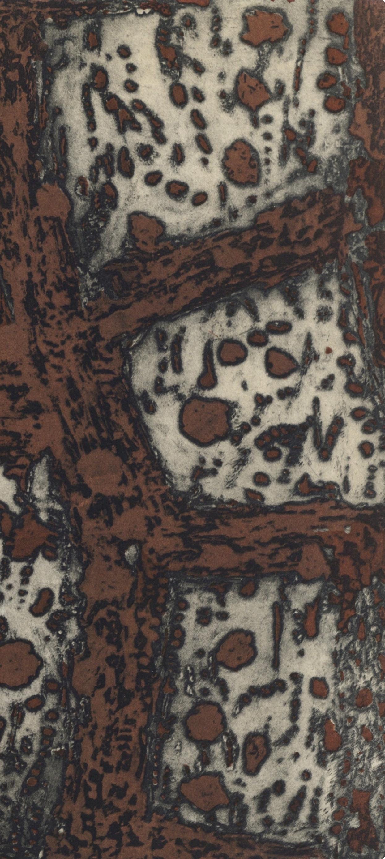 Zoran Mušic, Composition, XXe siècle, Limited Edition Lithograph