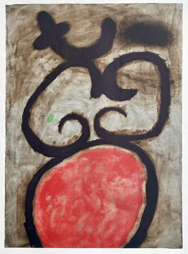 Joan Miró, Composition (Cramer 105), Femmes, Limited Edition Héliogravure