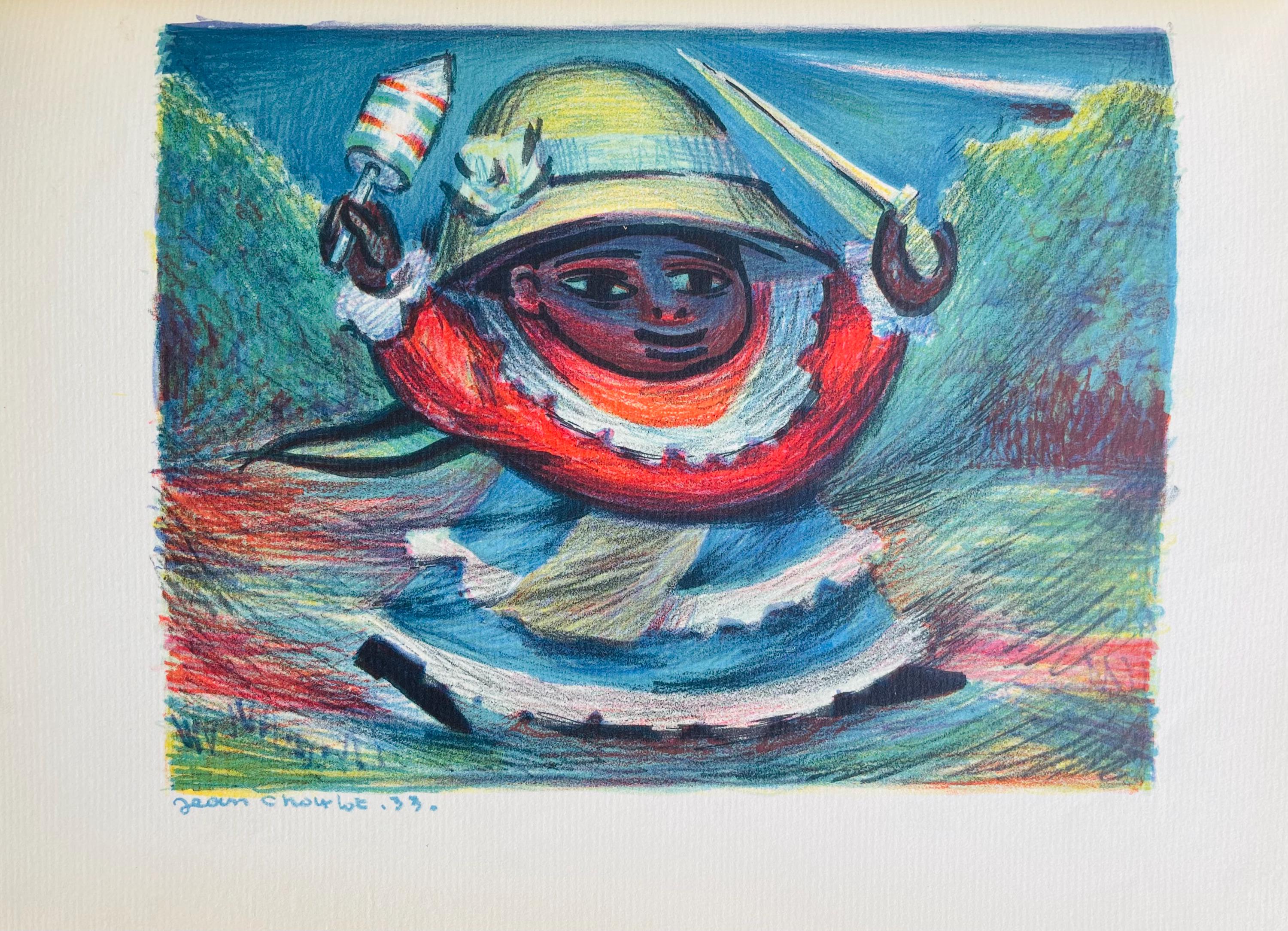 Jean Charlot, Composition, Limited Edition Lithograph