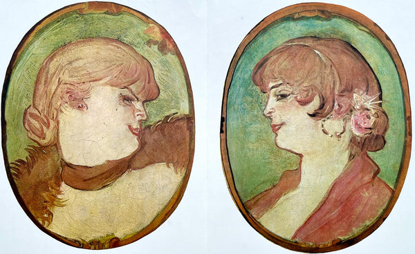 Henri de Toulouse-Lautrec, Composition, Derrière le miroir, Limited Edition Lithograph