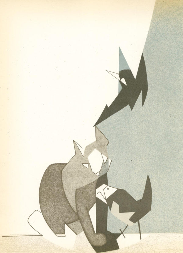André Beaudin, Composition, André Beaudin, Verve: Revue Artistique, Limited Edition Lithograph