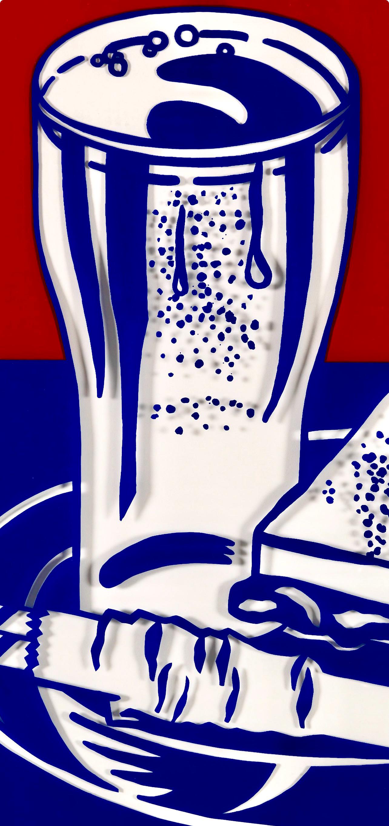 Roy Lichtenstein, Sandwich and Soda (Corlett 35), X + X, Ten Works by Ten Painters, Limited Edition Silkscreen