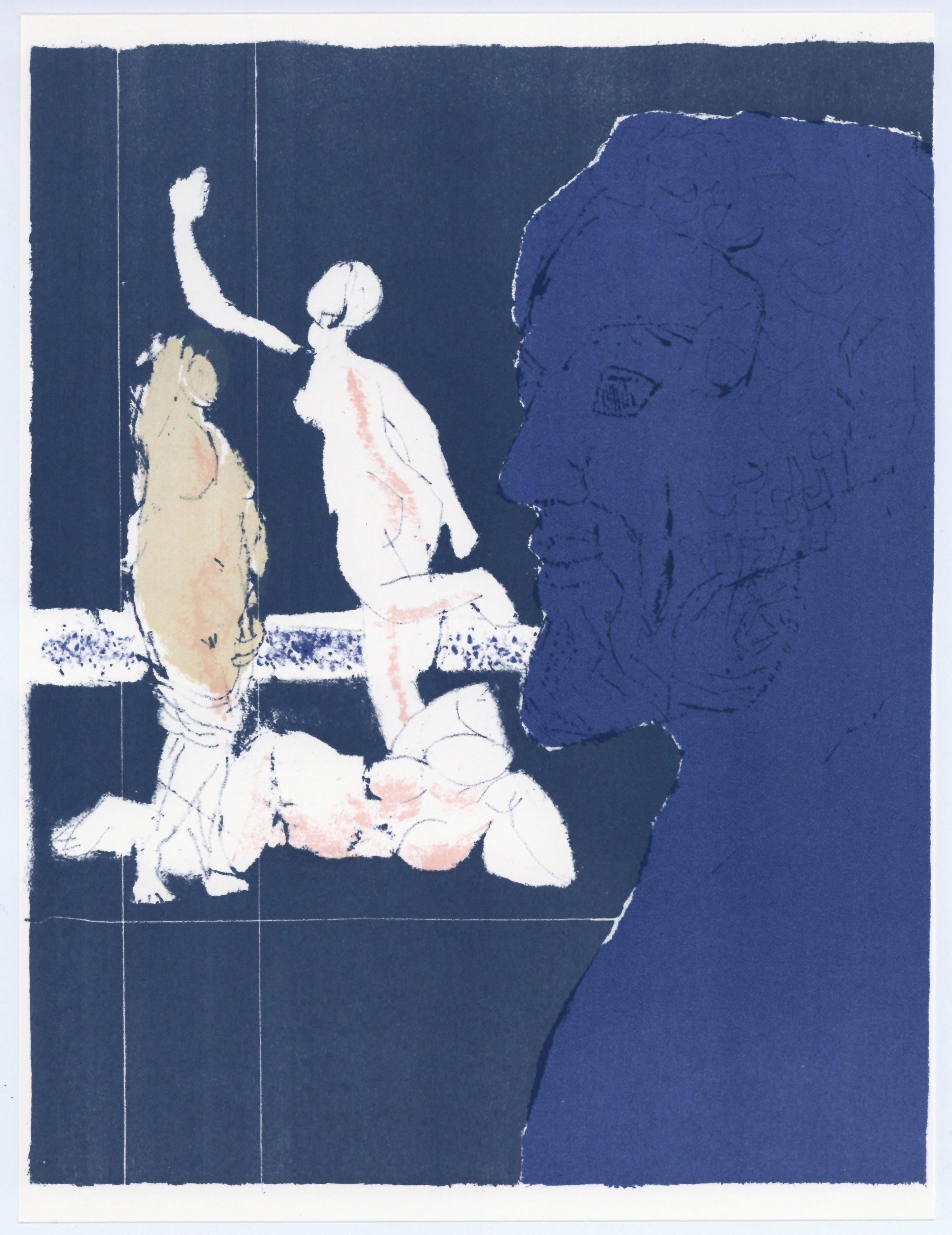 Paul Guiramand, Composition, L'Odyssée, Limited Edition Lithograph