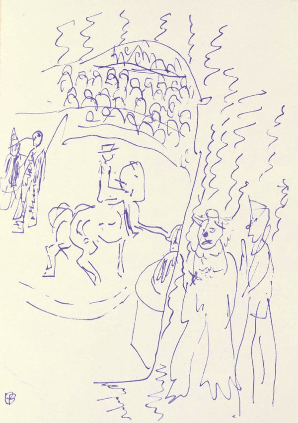 Pierre Bonnard, Composition (Terrasse 54), Pierre Bonnard Correspondences, Limited Edition Lithograph