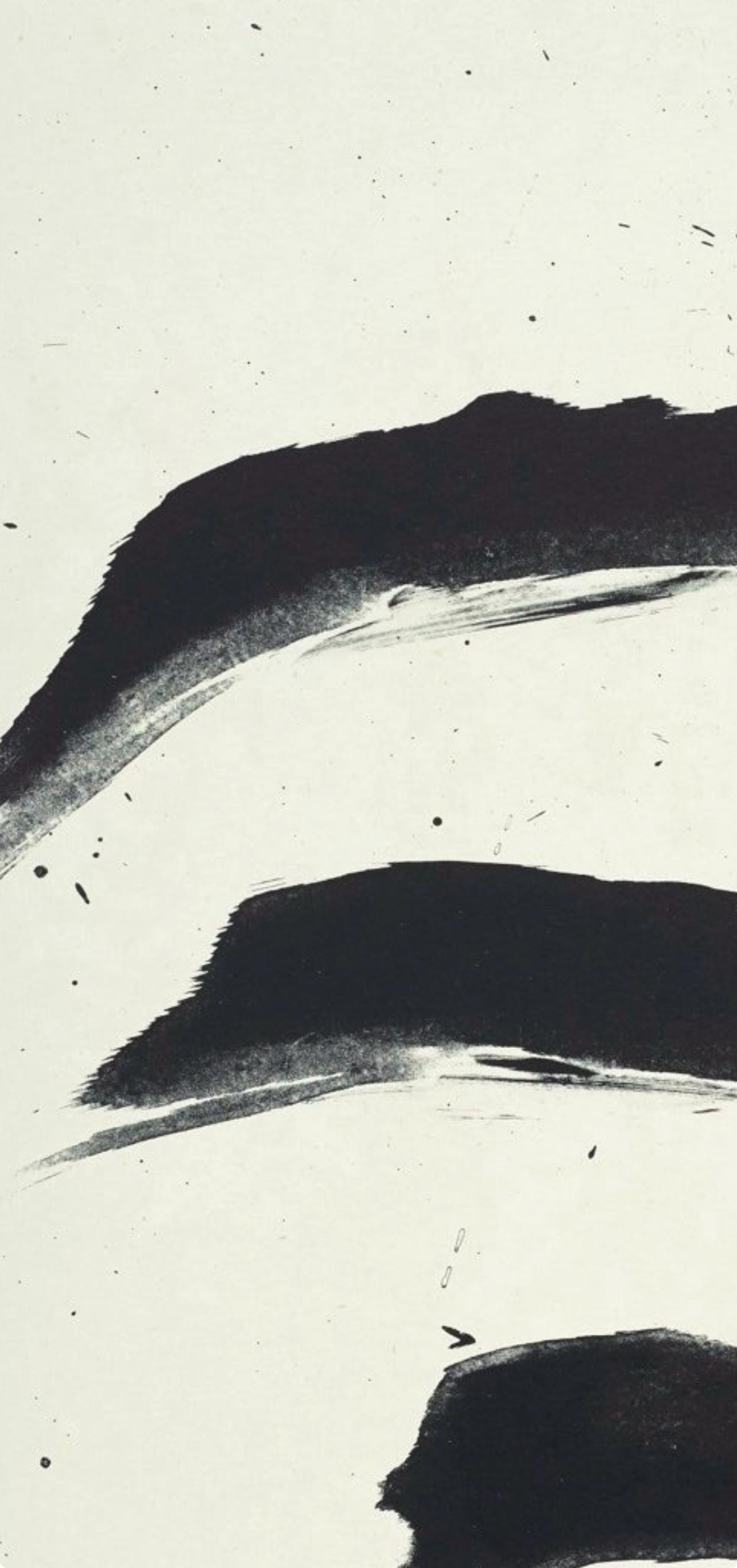 Robert Motherwell, Nocturne VII (Belknap 354-380; Engberg/Banach 415-441), Three Poems, Limited Edition Lithograph