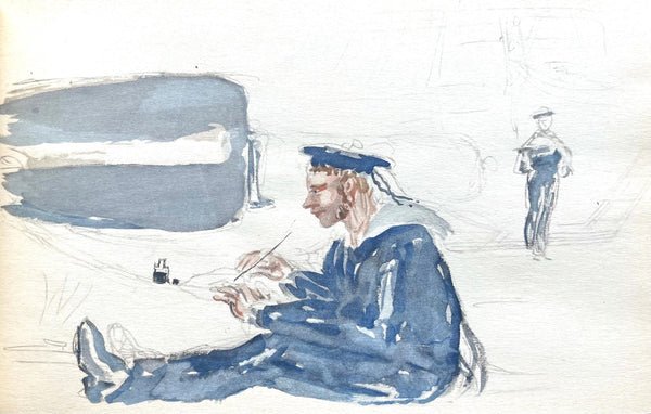 Henri de Toulouse-Lautrec, Composition, Toulouse-Lautrec, Album De Marine, Limited Edition Lithograph