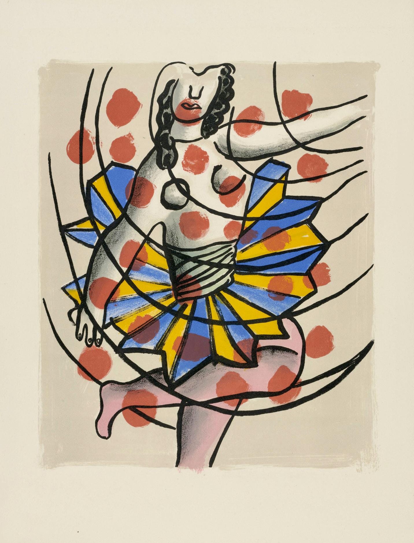 Fernand Léger, Composition, Cirque, Lithographies Originales, Limited Edition Lithograph