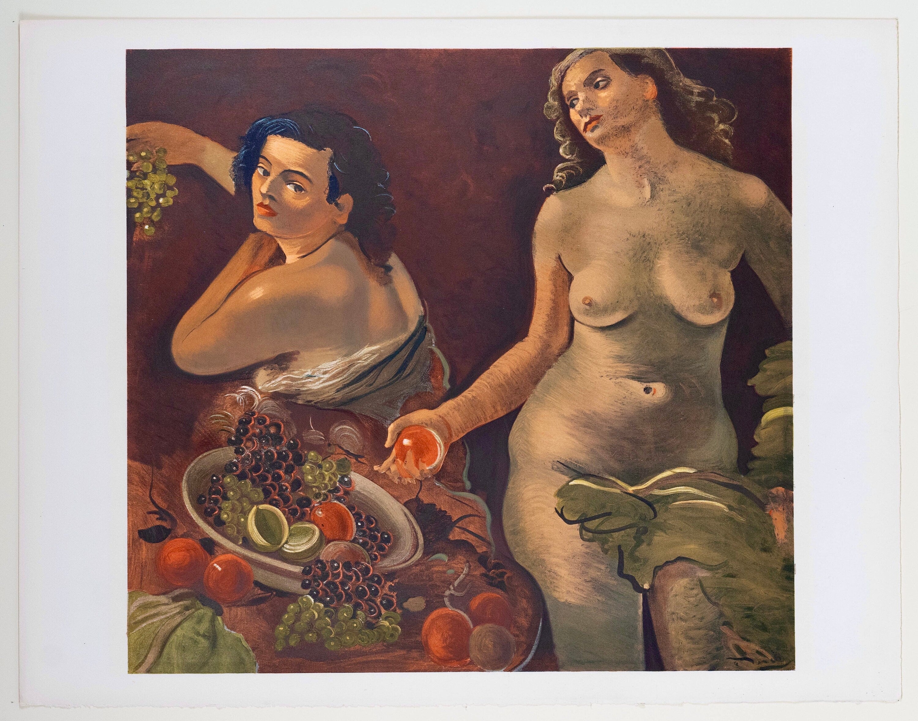 André Derain, Deux femmes nues et nature morte, André Derain, Collection Pierre Lévy, Limited Edition Lithograph