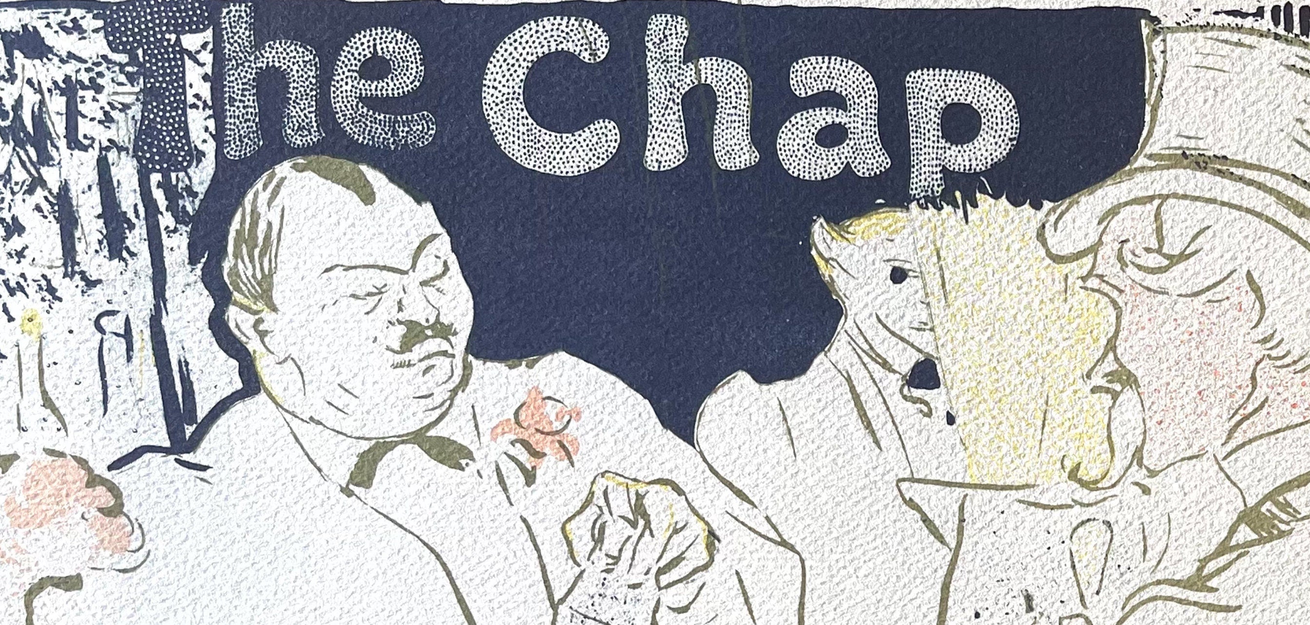 Henri de Toulouse-Lautrec, The Chap Book, TLautrec, Philadelphia Museum of Art, Limited Edition Lithograph