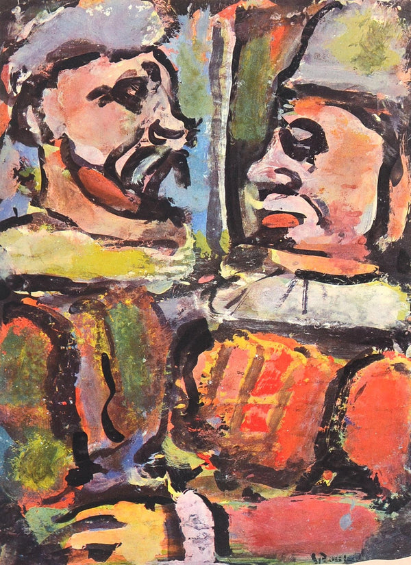 Georges Rouault, Composition, Divertissement, Limited Edition Lithograph