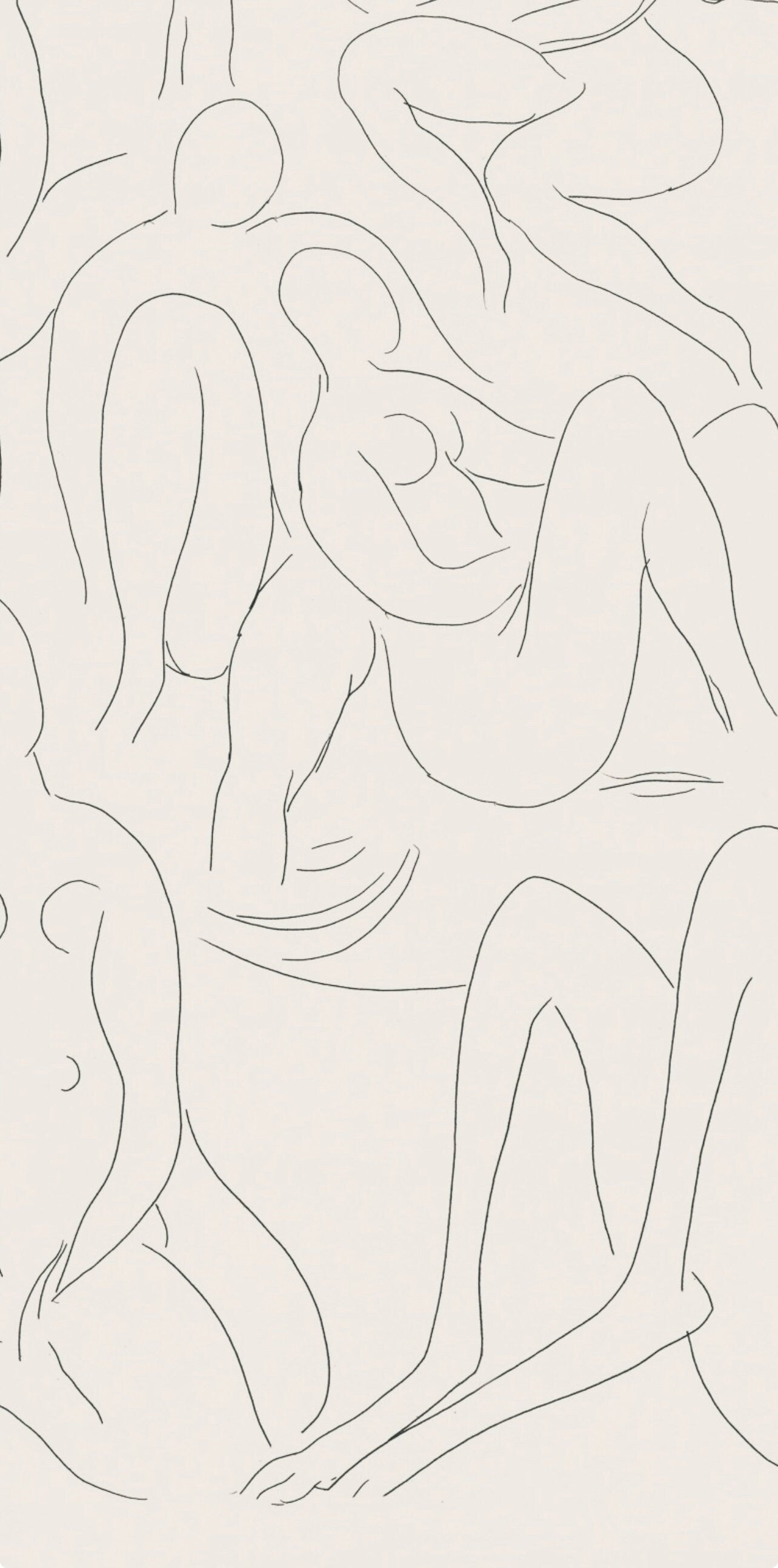 Henri Matisse, Nymphes et faune (Nymphs and Faun), Poésies, Limited Edition Lithograph
