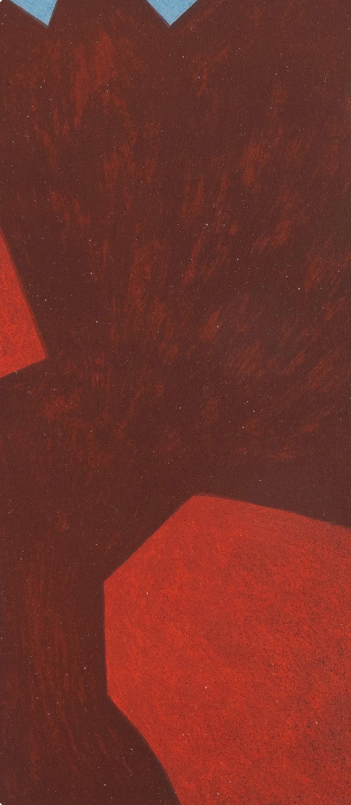 Serge Poliakoff, Composition, San Lazzaro et ses Amis, XXe Siècle, Limited Edition Lithograph