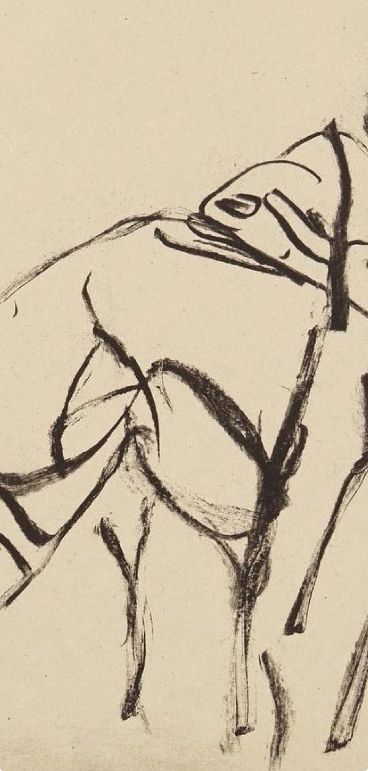 Willem de Kooning, Composition, Poems, Limited Edition Lithograph
