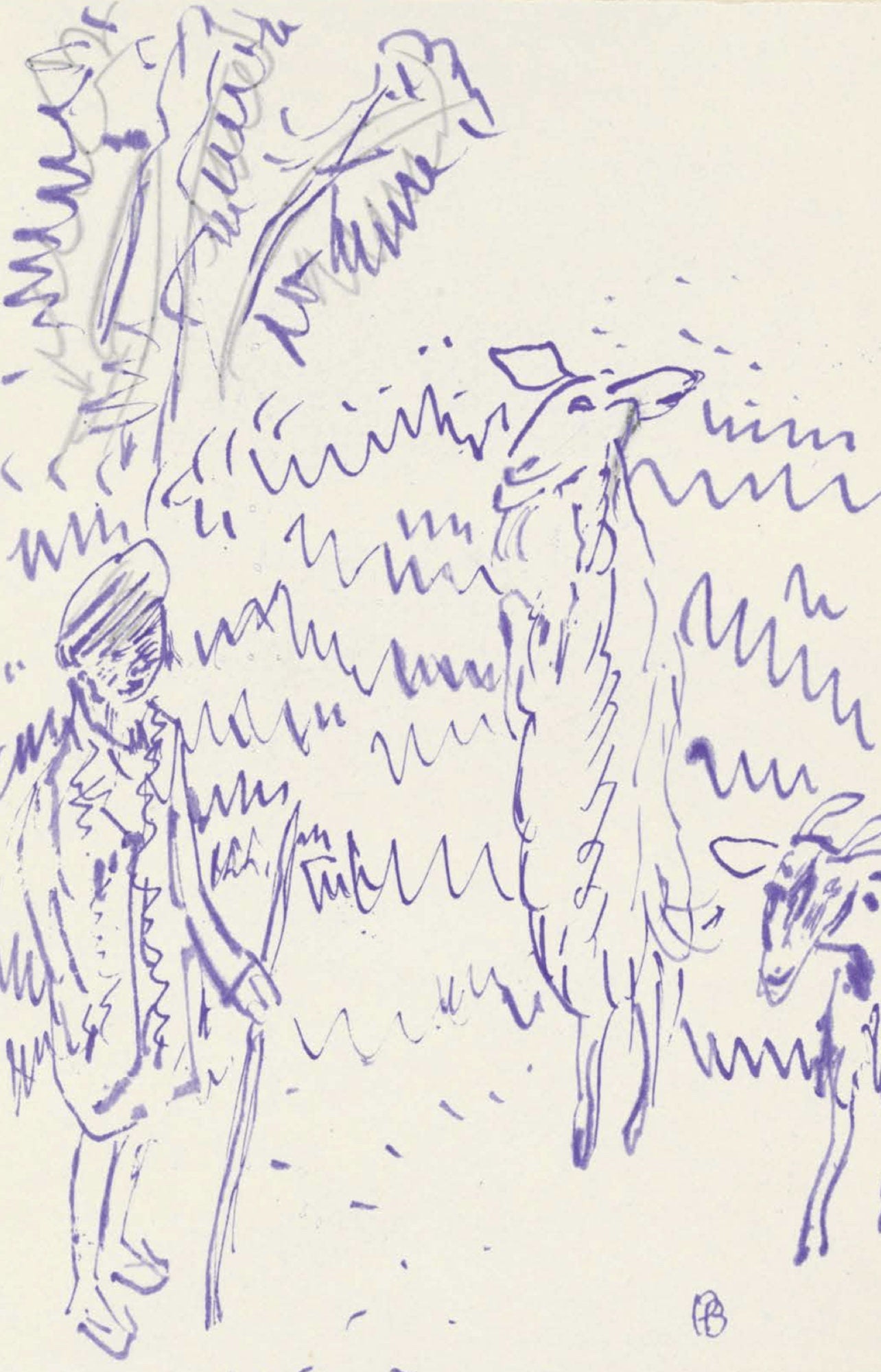 Pierre Bonnard, Composition (Terrasse 54), Pierre Bonnard Correspondences, Limited Edition Lithograph