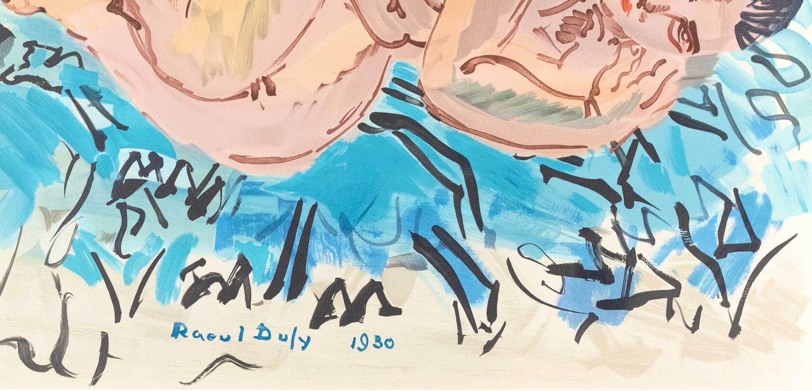 Raoul Dufy, Nu couché, Raoul Dufy, Collection Pierre Lévy, Limited Edition Lithograph