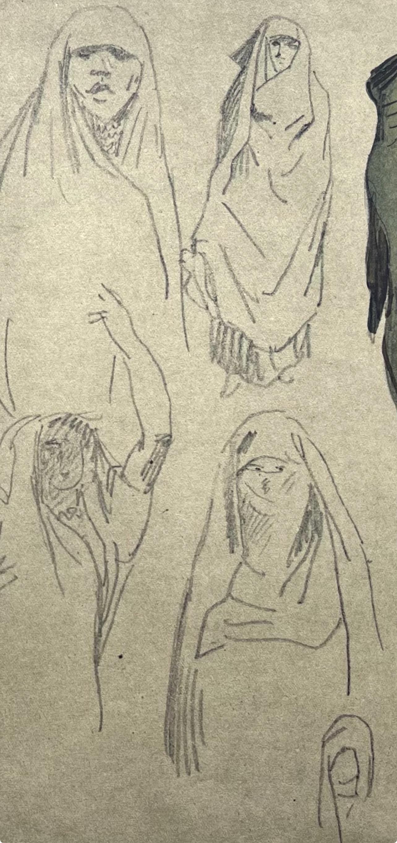 Eugène Delacroix, Composition, Trente et un Dessins et Aquarelles du Maroc, Limited Edition Lithograph