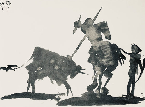 Pablo Picasso, Composition (Bloch 1276; Czwiklitzer 23), Toros y Toreros, Limited Edition Lithograph